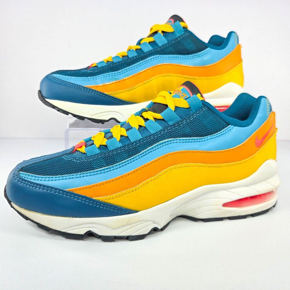 Nike Air Max 95 GS Flash Crimson Lagoon CJ9989-300 Size Women’s 8 / 6.5Y